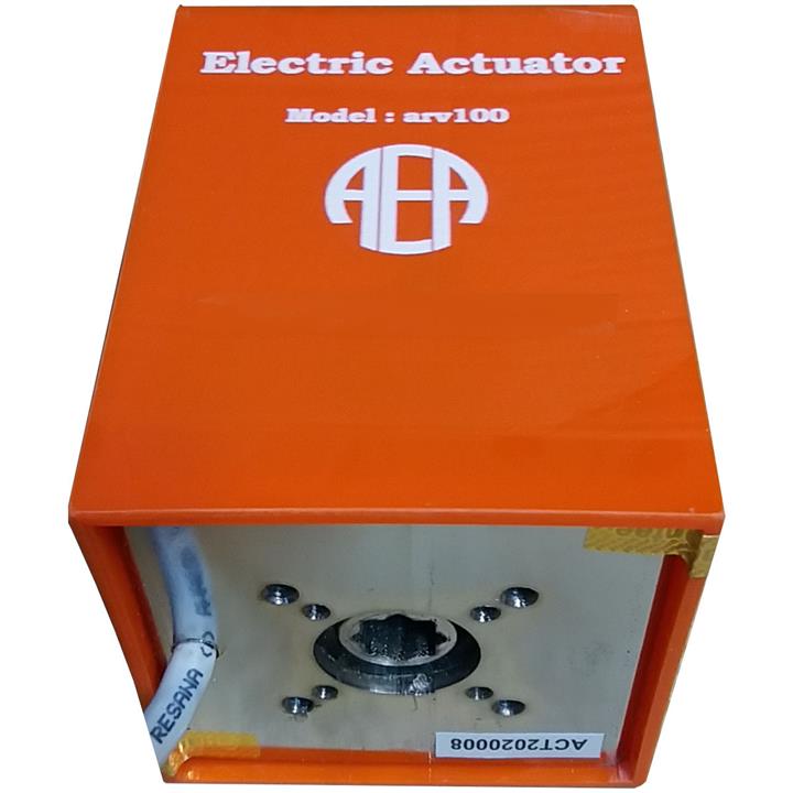 محرک الکتریکی شیر آروین افزار  مدل arv100 Arvin Afzar arv100 valve electric actuator